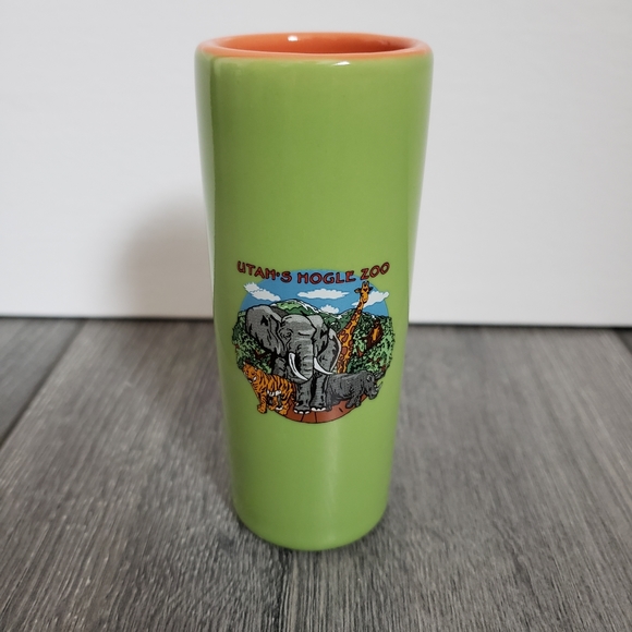 Utah's Hogle Zoo 4" tall shoot glass - Picture 6 of 8